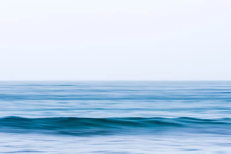Wave, mist, Bream Cove. 2021.